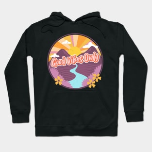 Good Vibes Only Valley Emblem Hoodie